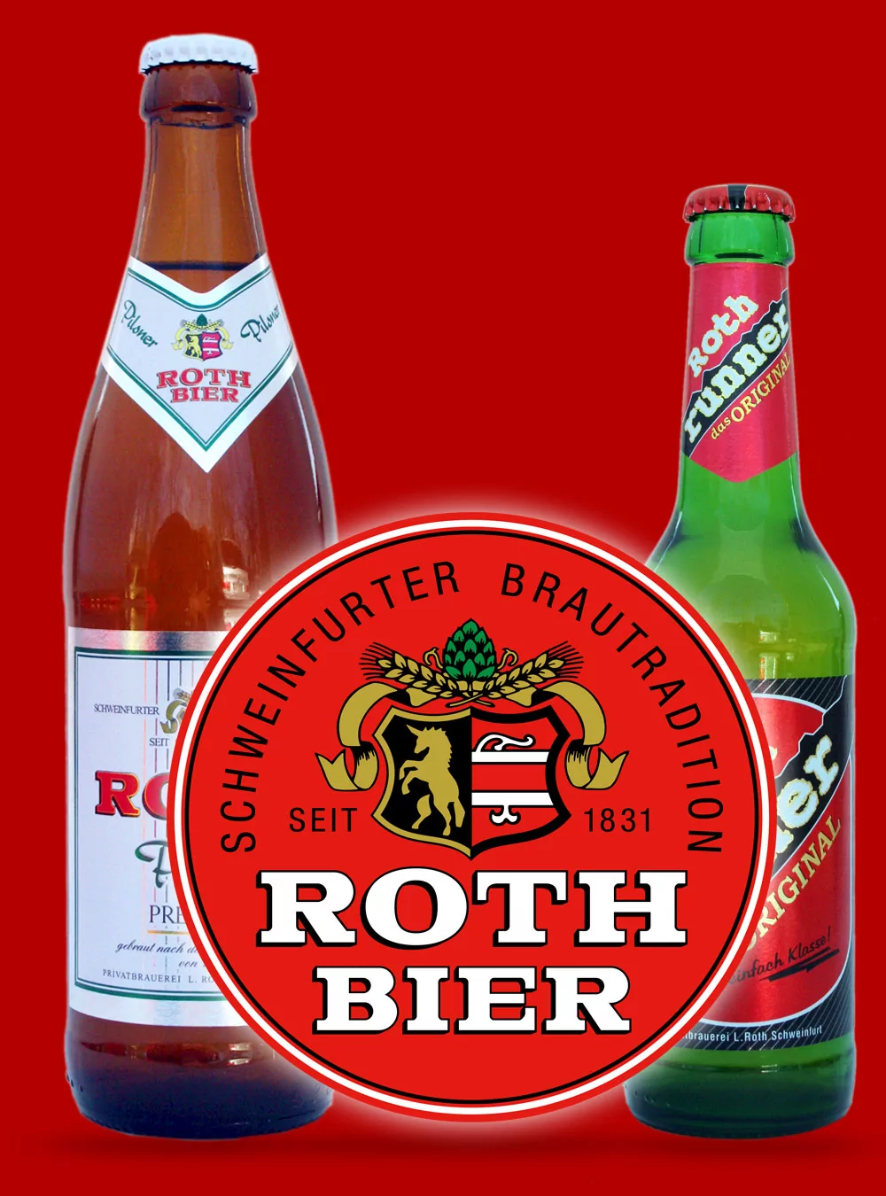 Homepage für Brauerei Roth in Schweinfurt